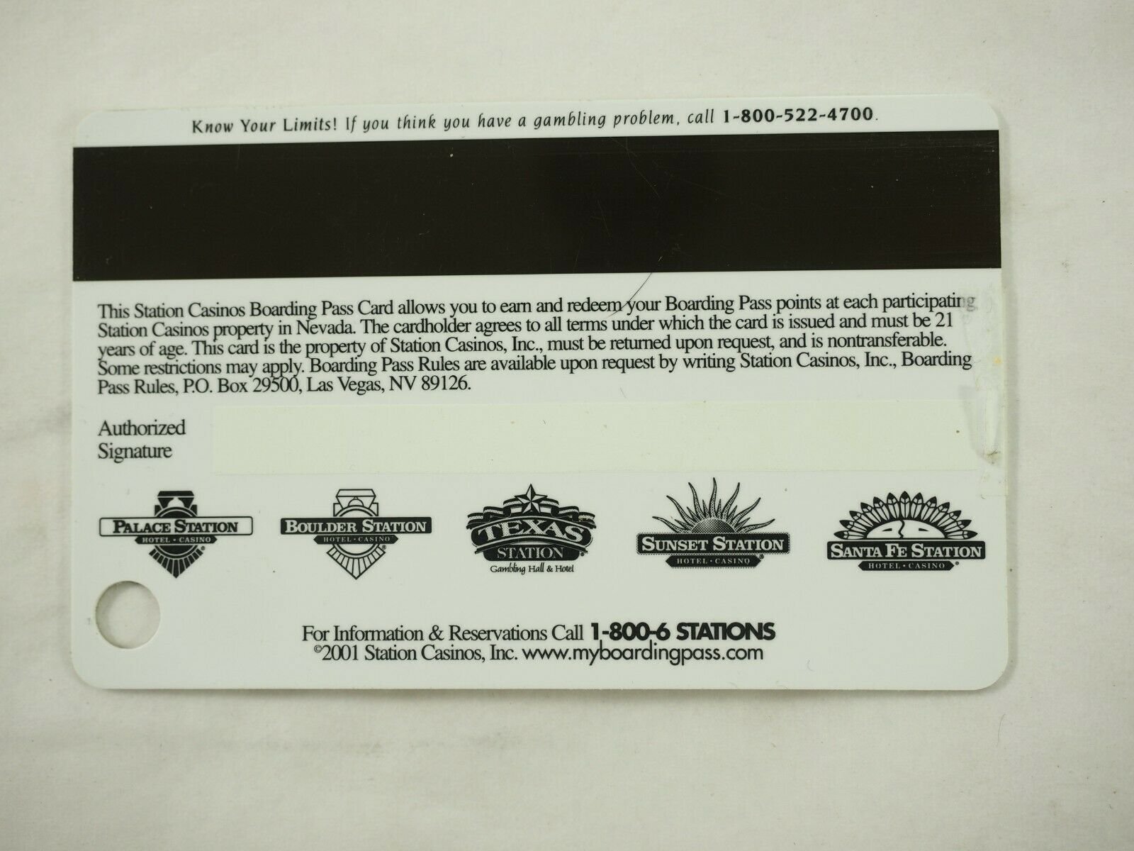 Station Casino's Las Vegas Players Club Cards 46 Types You Pick - Picture 89 of 230