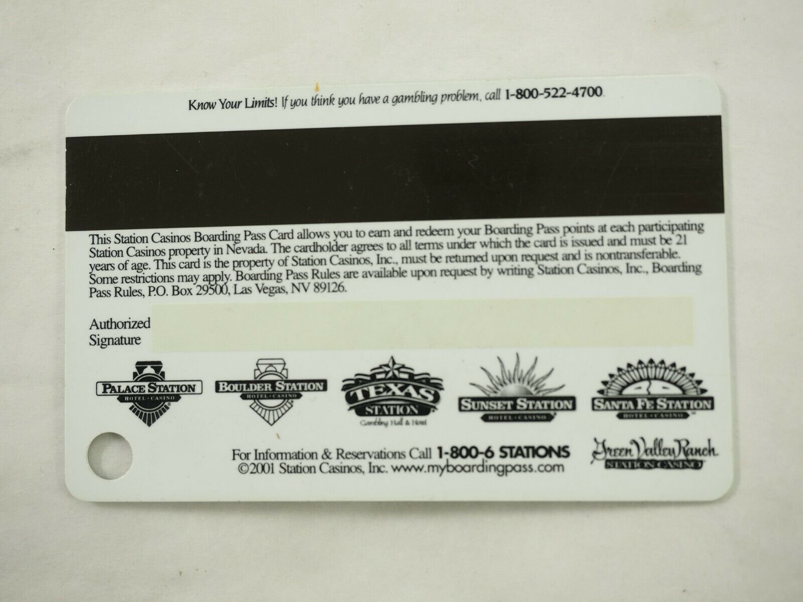 Station Casino's Las Vegas Players Club Cards 46 Types You Pick - Picture 194 of 230