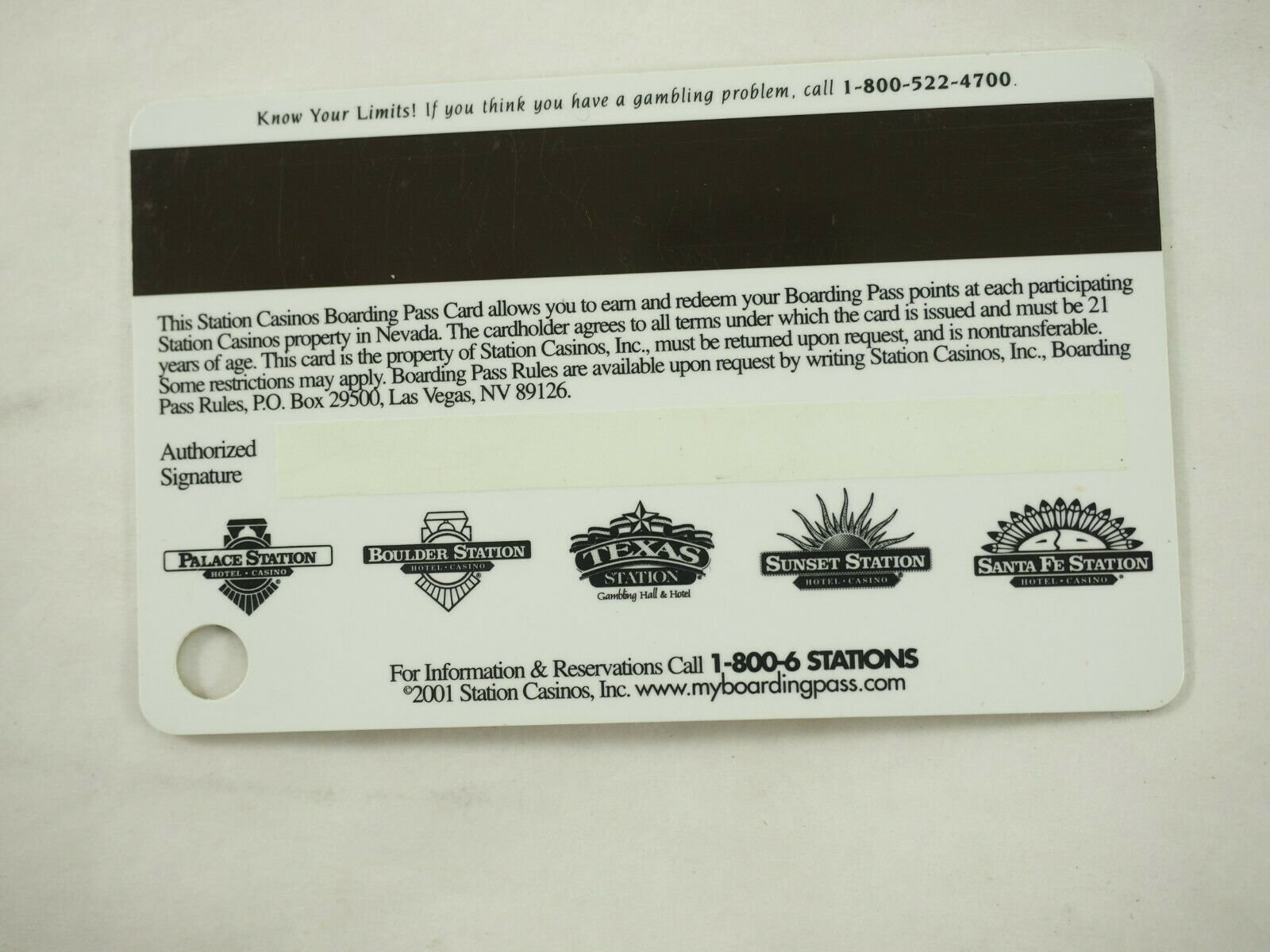 Station Casino's Las Vegas Players Club Cards 46 Types You Pick - Picture 94 of 230