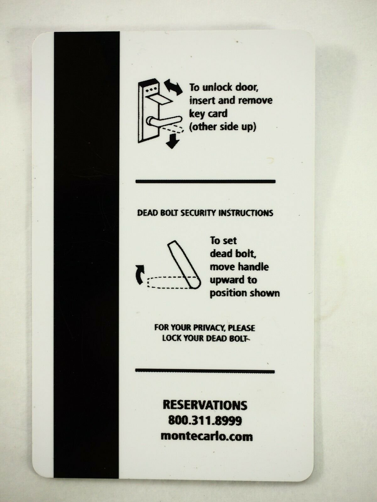 Monte Carlo Hotel & Casino Las Vegas Room Key Cards, 17 Types You Pick - Picture 34 of 89