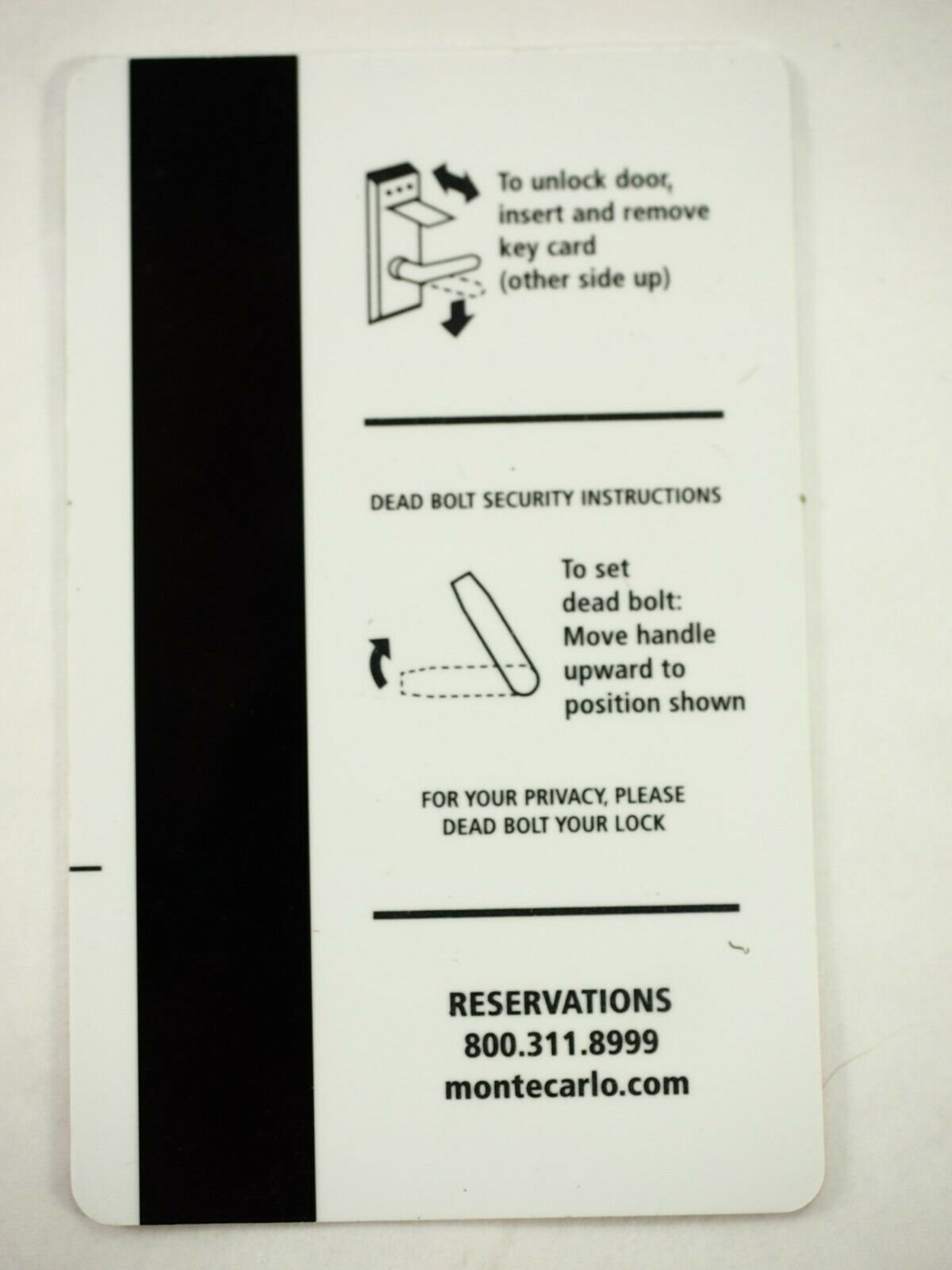 Monte Carlo Hotel & Casino Las Vegas Room Key Cards, 17 Types You Pick - Picture 7 of 89