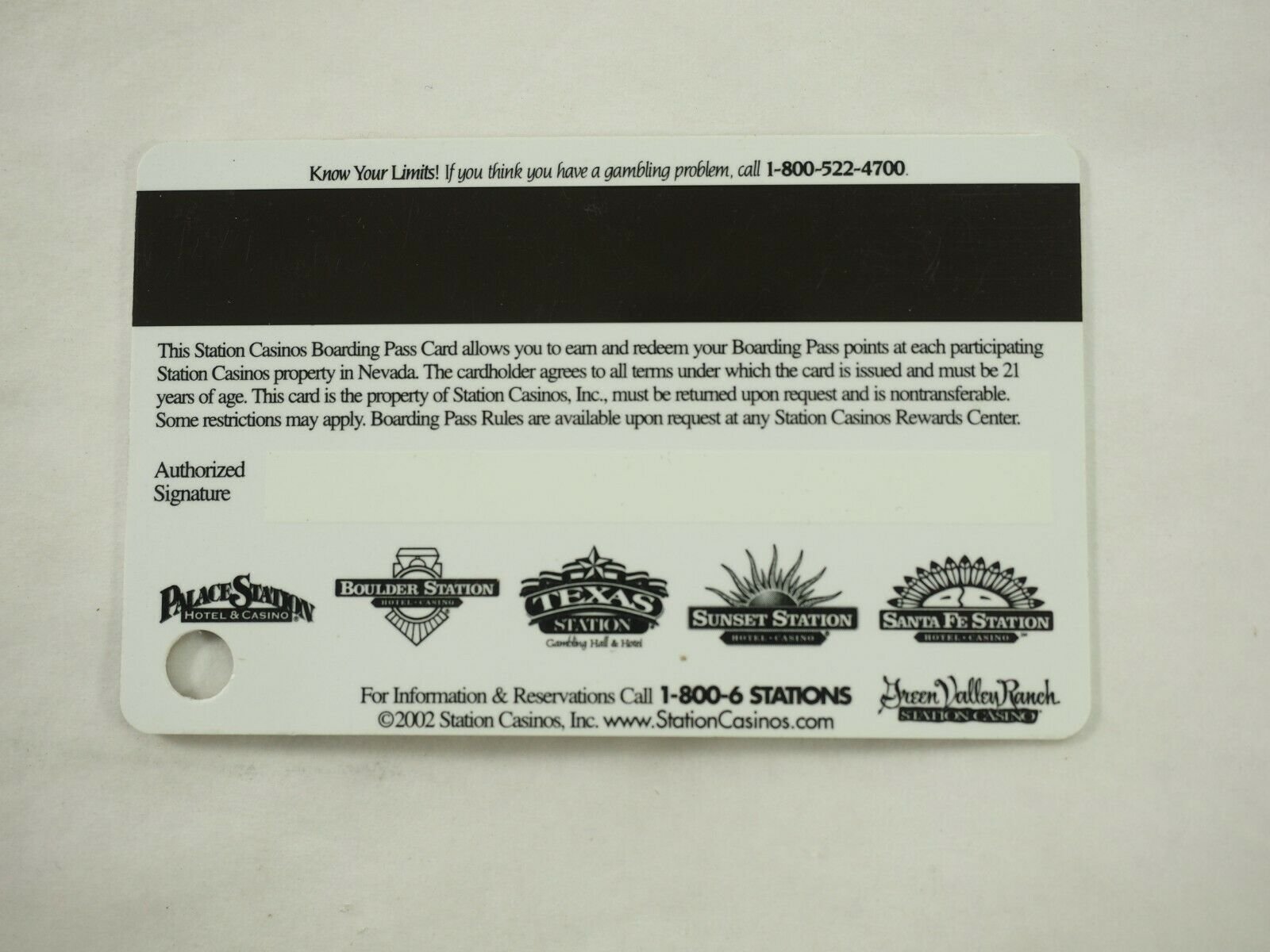Station Casino's Las Vegas Players Club Cards 46 Types You Pick - Picture 111 of 230