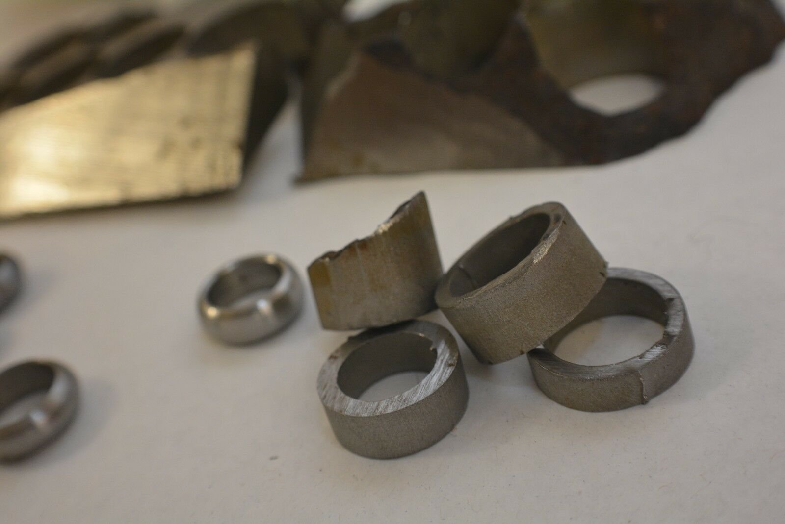 Genuine Meteorite Rings Blanks Finished or Unfinished A Piece of Heaven - Picture 32 of 52