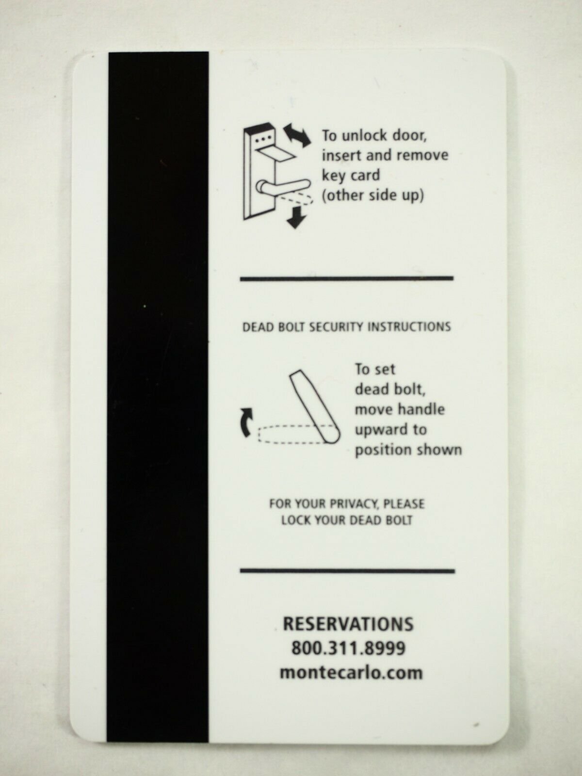 Monte Carlo Hotel & Casino Las Vegas Room Key Cards, 17 Types You Pick - Picture 47 of 89