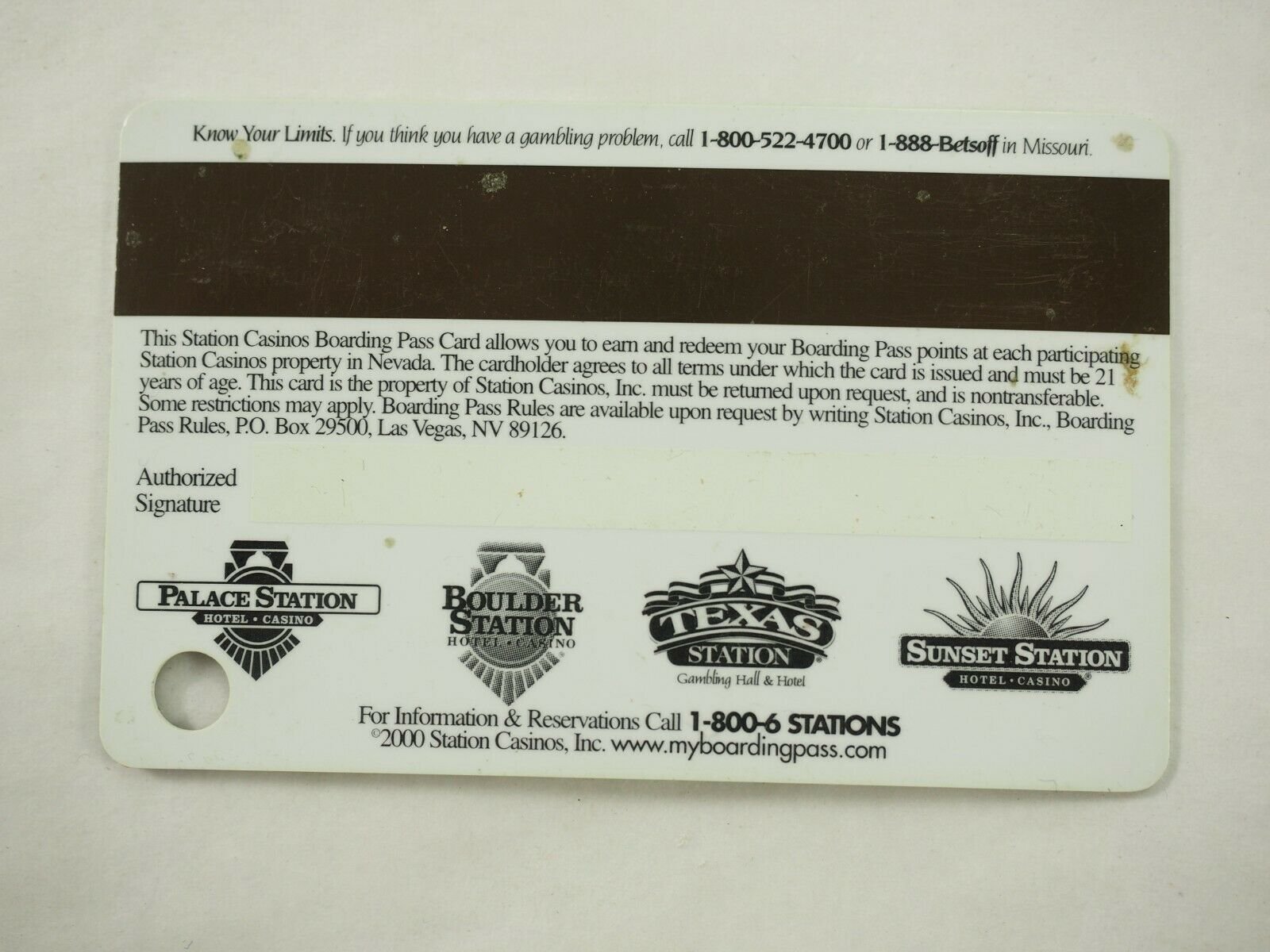 Station Casino's Las Vegas Players Club Cards 46 Types You Pick - Picture 9 of 230