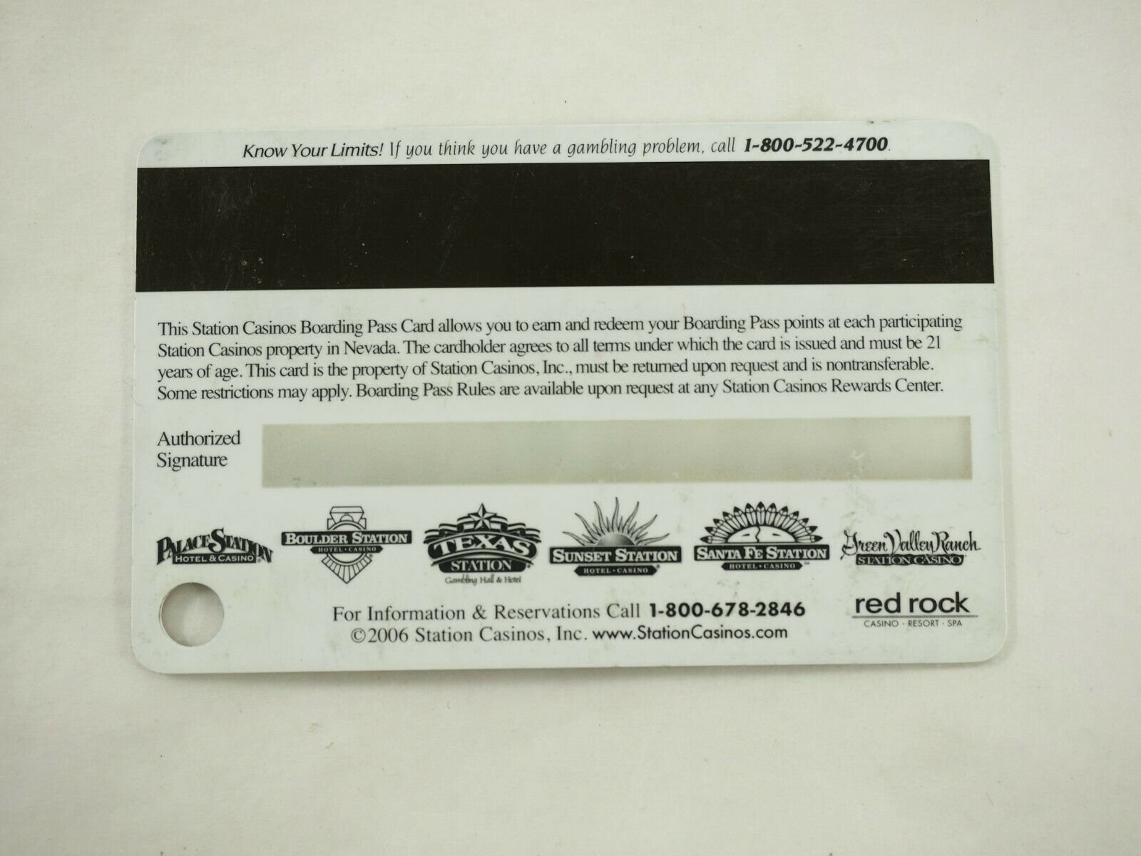 Station Casino's Las Vegas Players Club Cards 46 Types You Pick - Picture 136 of 230