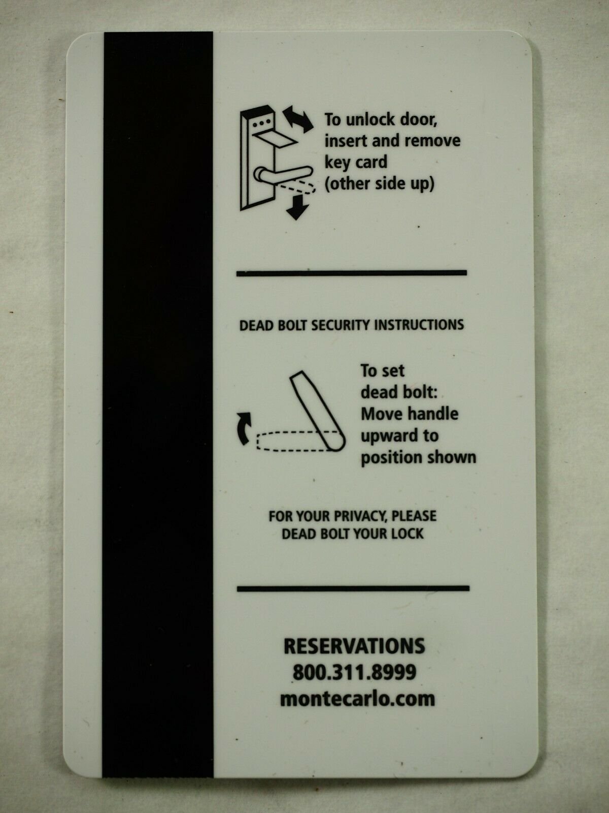 Monte Carlo Hotel & Casino Las Vegas Room Key Cards, 17 Types You Pick - Picture 76 of 89