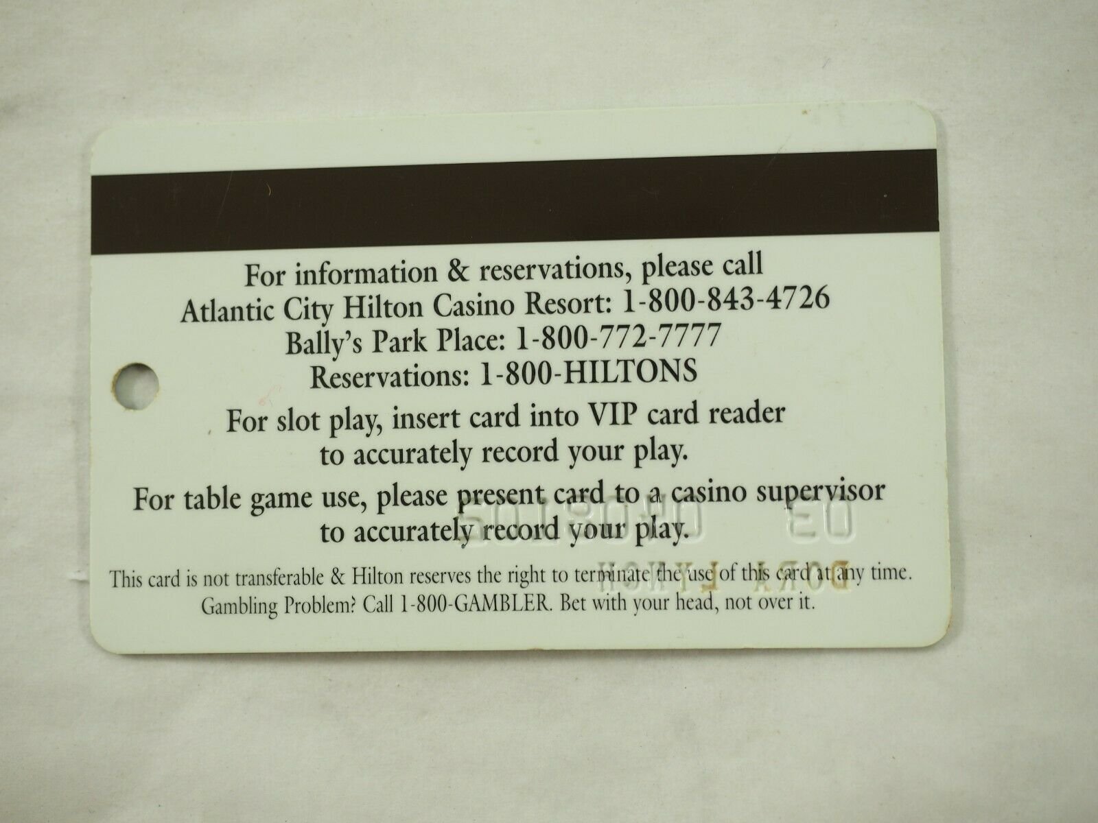 Atlantic City Hotel and Casino's Players Club Cards 29 Various Types You Pick - Picture 42 of 120
