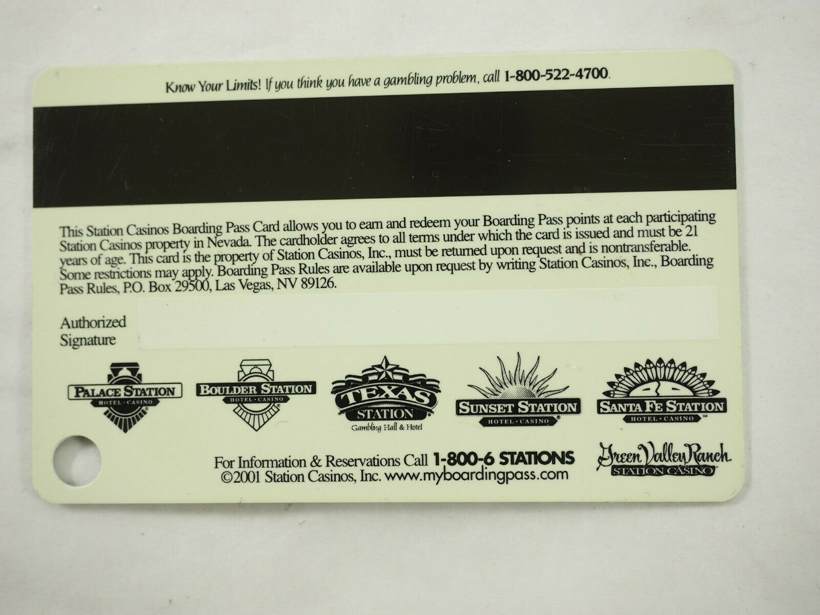 Station Casino's Las Vegas Players Club Cards 46 Types You Pick - Picture 199 of 230