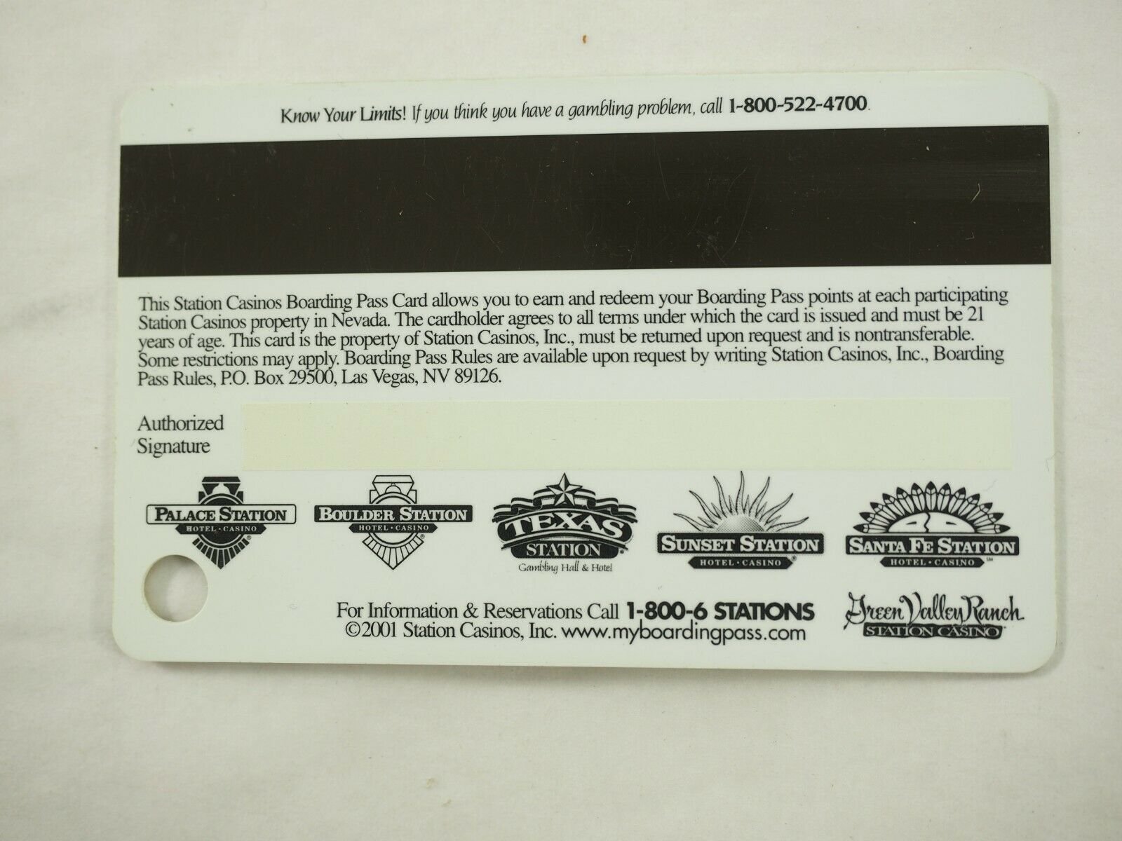 Station Casino's Las Vegas Players Club Cards 46 Types You Pick - Picture 186 of 230