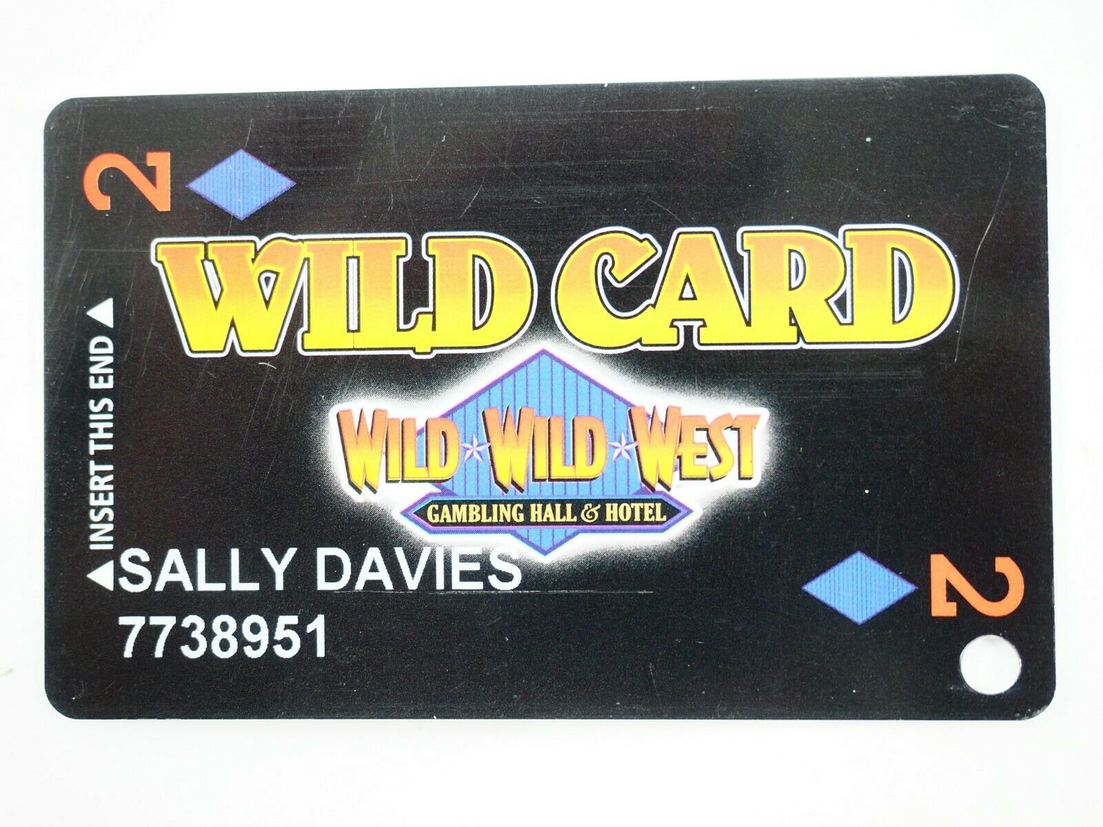 Wild*Wild*West Gambling Hall Casino Las Vegas Players Club Card 2 Types You Pick - Picture 13 of 16