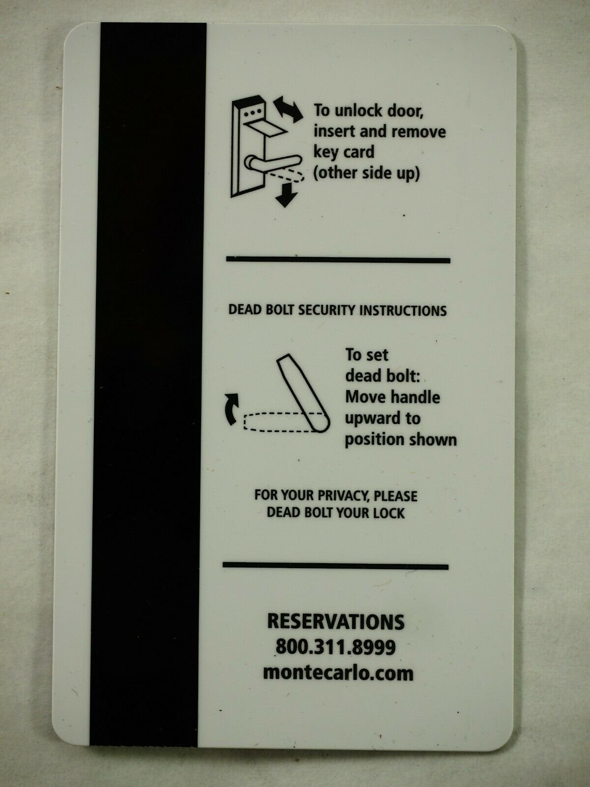 Monte Carlo Hotel & Casino Las Vegas Room Key Cards, 17 Types You Pick - Picture 78 of 89