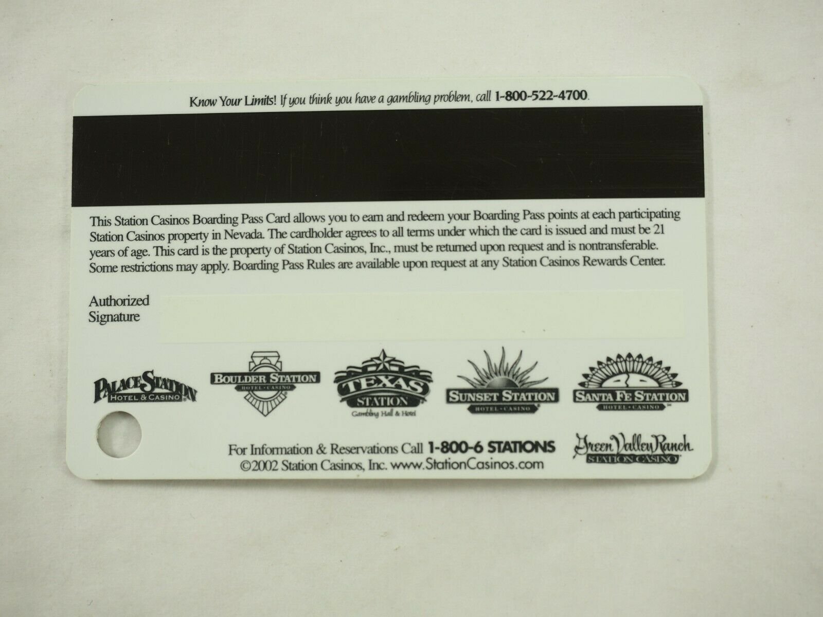 Station Casino's Las Vegas Players Club Cards 46 Types You Pick - Picture 102 of 230