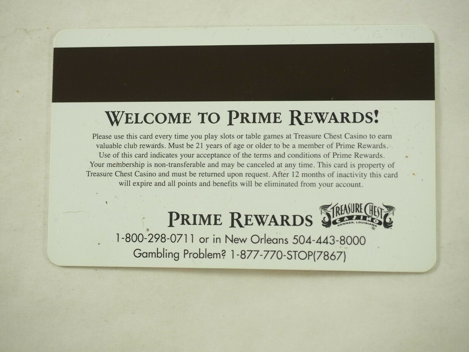 Louisiana Casino's Players Club Cards 23 Various Types You Pick