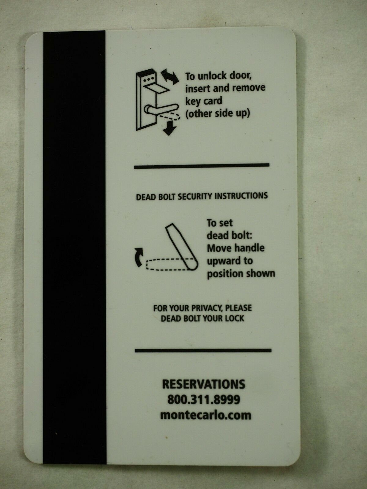 Monte Carlo Hotel & Casino Las Vegas Room Key Cards, 17 Types You Pick - Picture 66 of 89