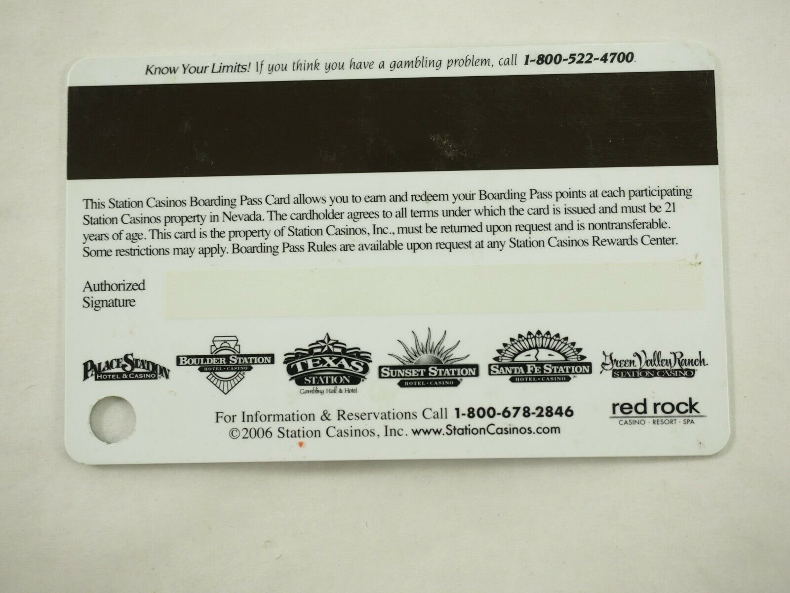 Station Casino's Las Vegas Players Club Cards 46 Types You Pick - Picture 148 of 230