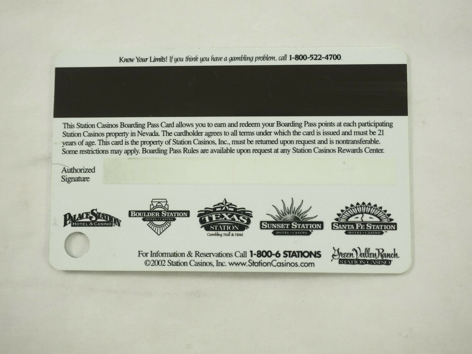 Station Casino's Las Vegas Players Club Cards 46 Types You Pick - Picture 121 of 230