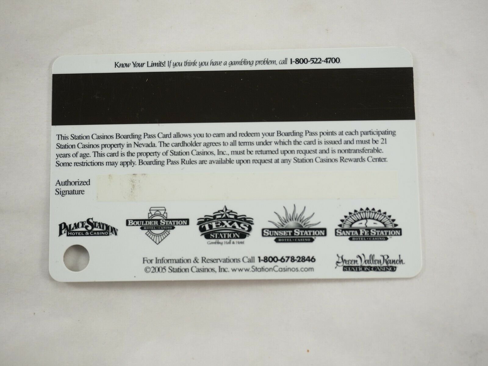 Station Casino's Las Vegas Players Club Cards 46 Types You Pick - Picture 37 of 230