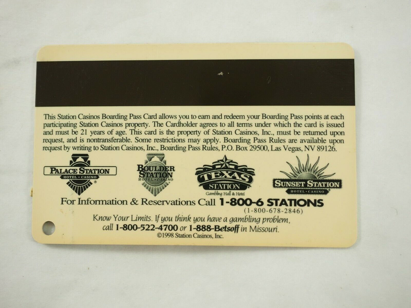 Station Casino's Las Vegas Players Club Cards 46 Types You Pick - Picture 12 of 230