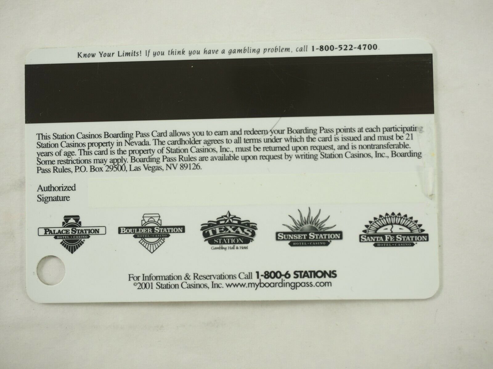 Station Casino's Las Vegas Players Club Cards 46 Types You Pick - Picture 87 of 230