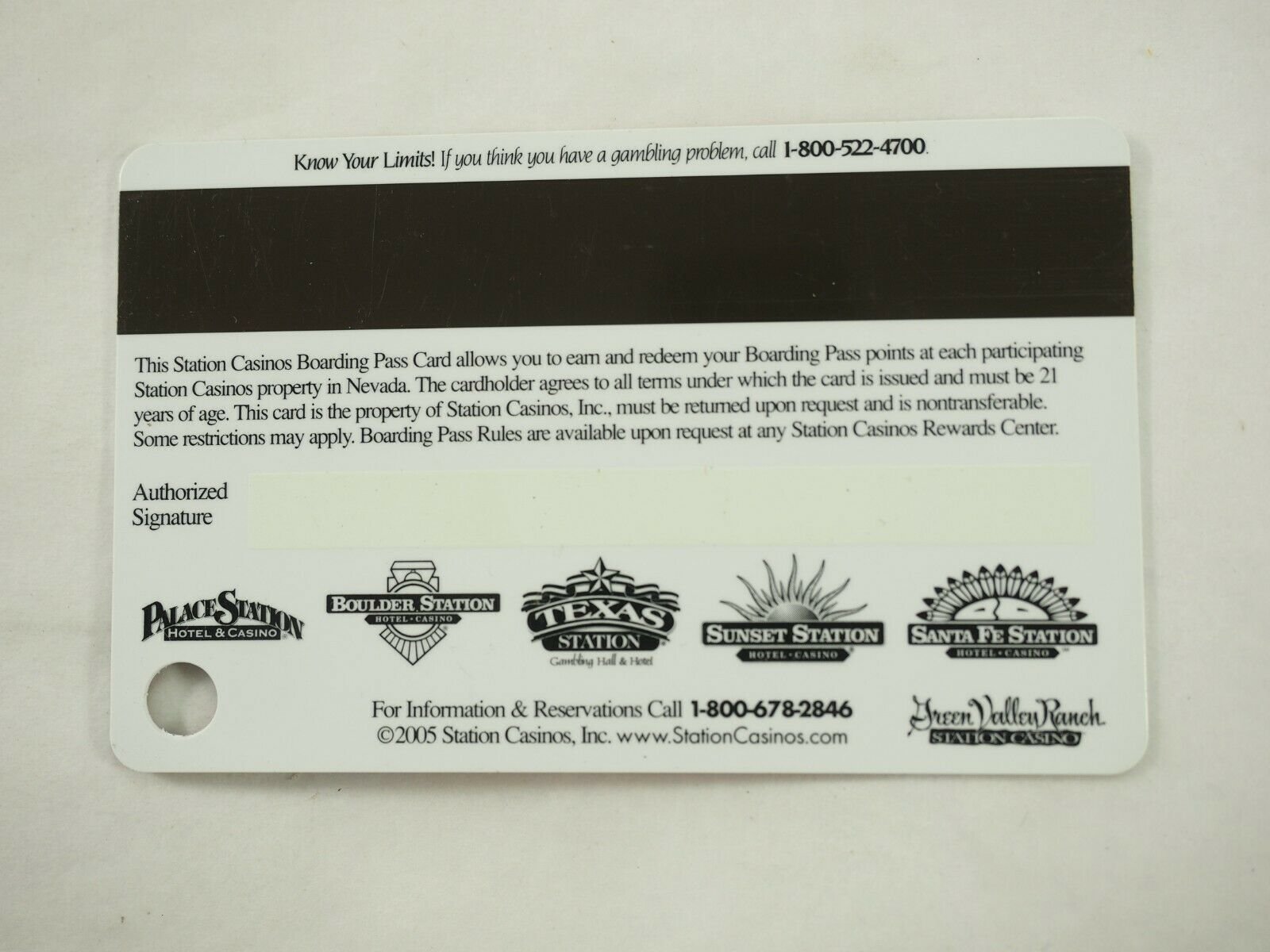 Station Casino's Las Vegas Players Club Cards 46 Types You Pick - Picture 57 of 230