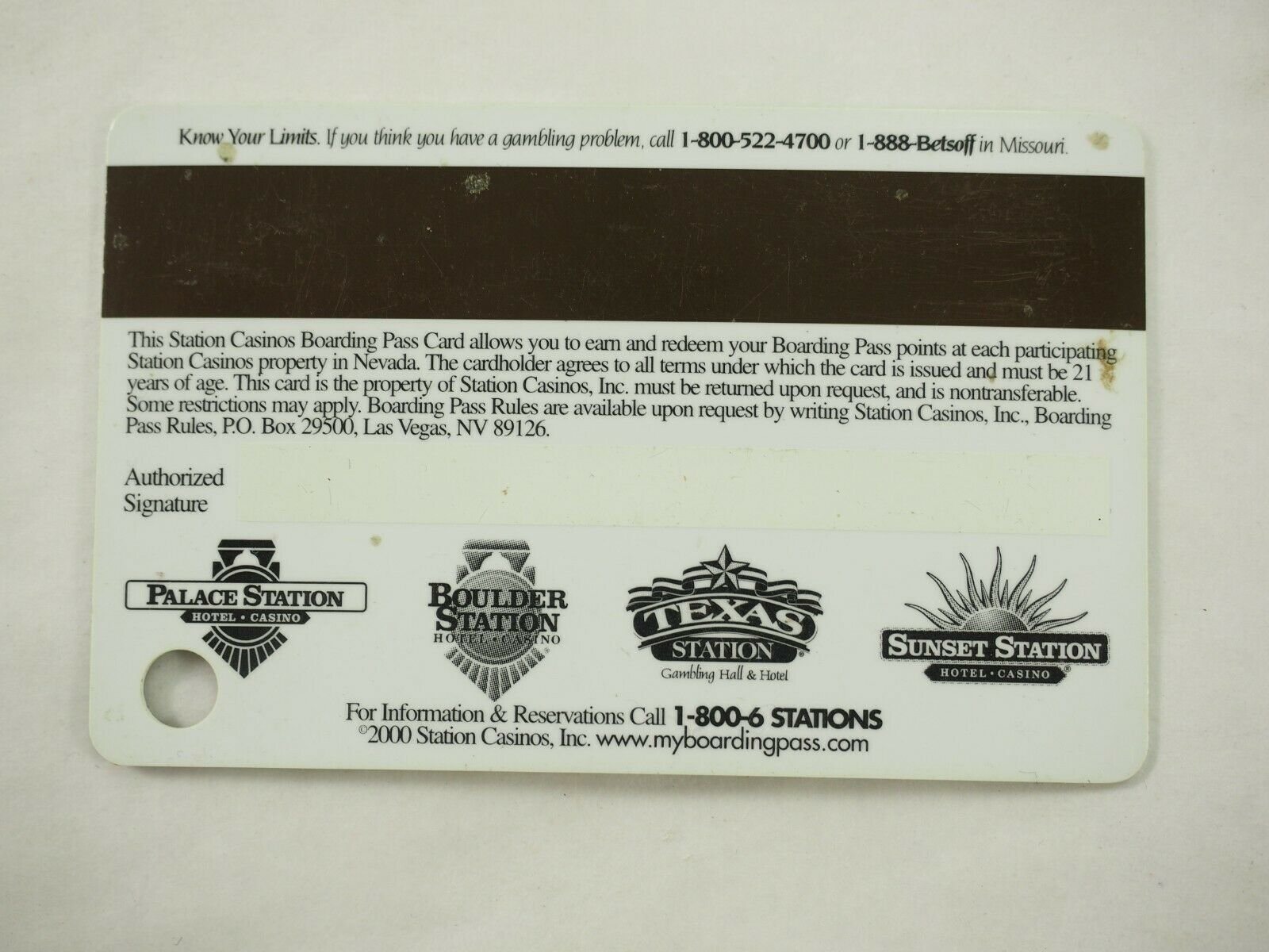 Station Casino's Las Vegas Players Club Cards 46 Types You Pick - Picture 7 of 230