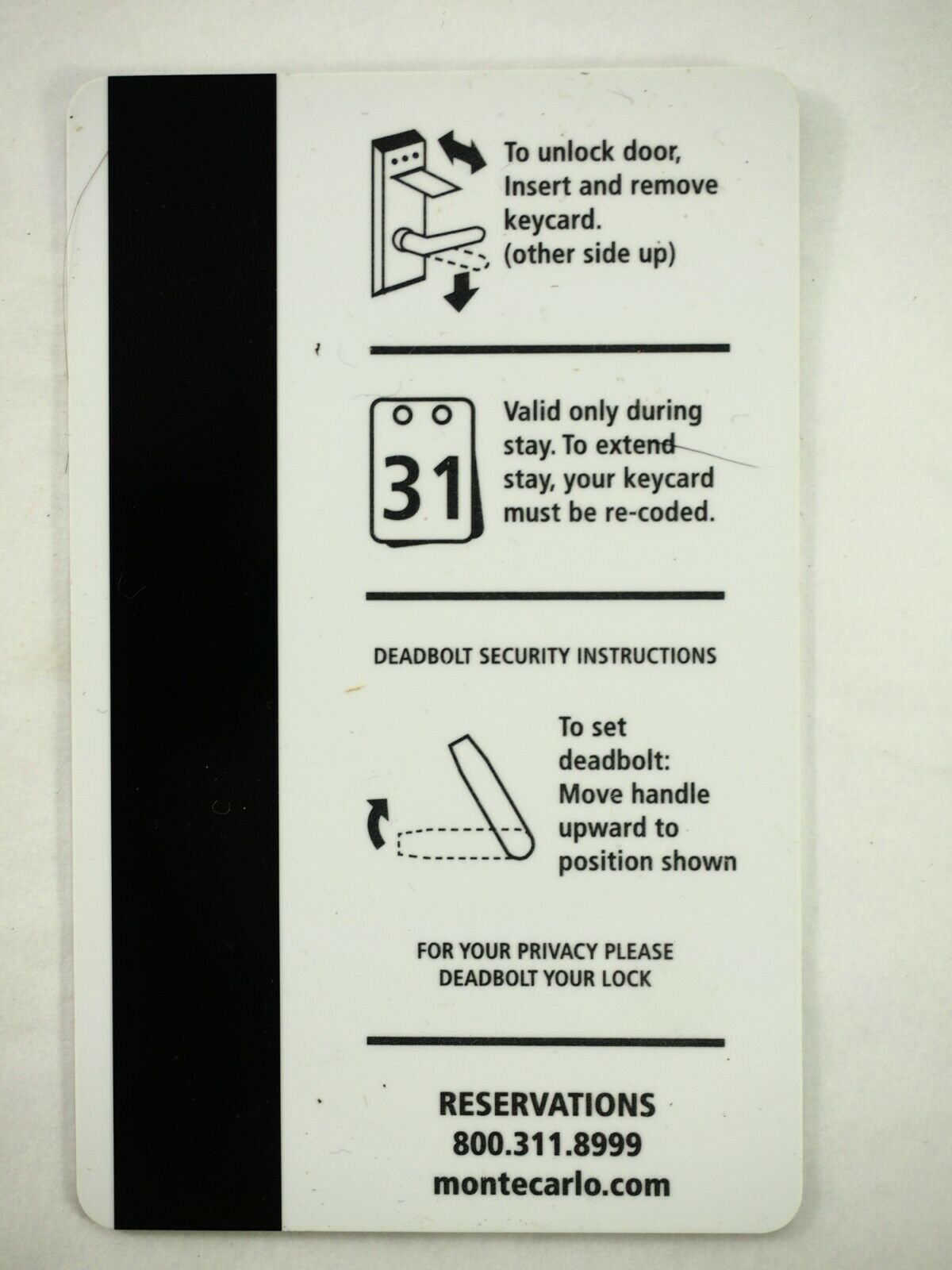 Monte Carlo Hotel & Casino Las Vegas Room Key Cards, 17 Types You Pick - Picture 37 of 89