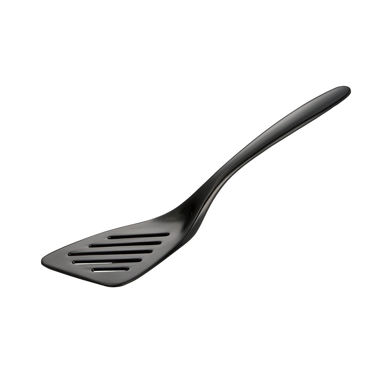 Hutzler 7.25 Inch Mini Melamine Angled Slotted Turner Spatula - 9 Color Options - 第 2/10 張圖片