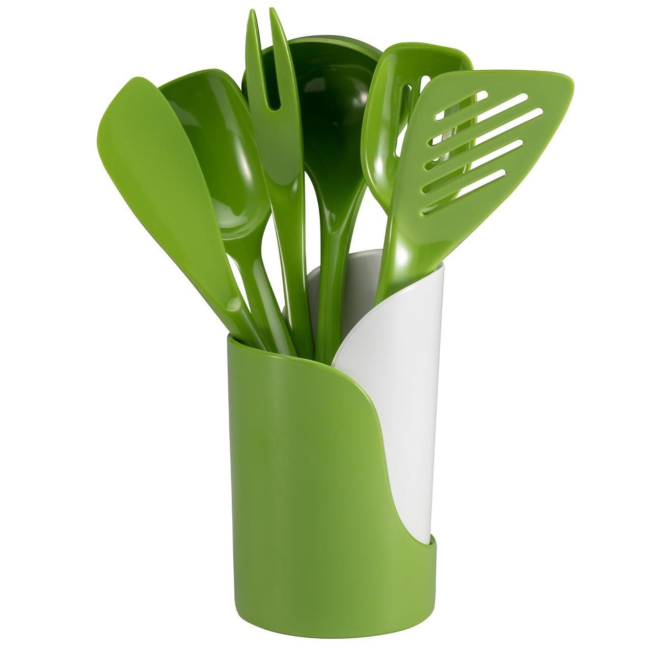 Hutzler 7-teiliges Mini Melamin Kochutensilien und Aufbewahrung Topf Set - Bild 14 von 17