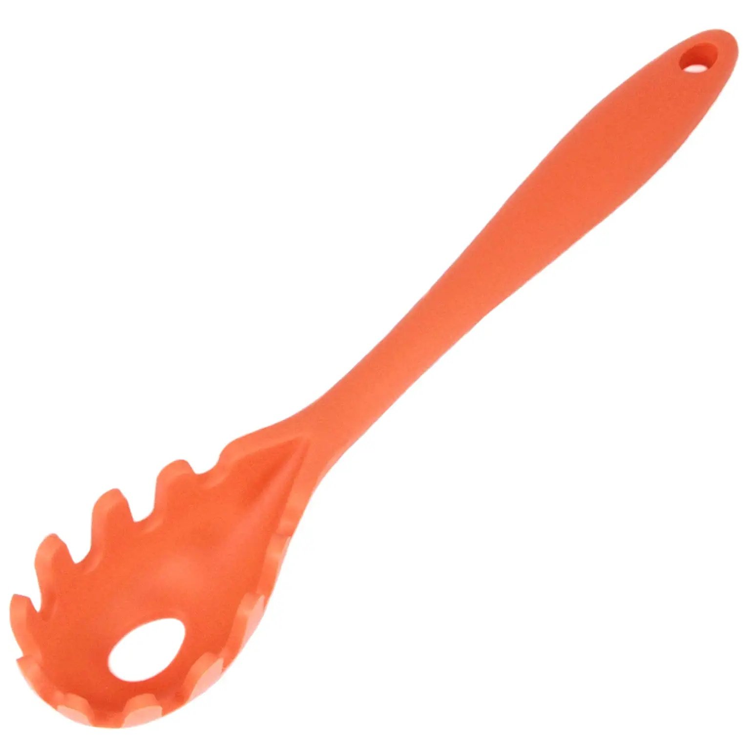 Chef Craft 11.5" Premium Silicone Spaghetti Server Pasta Fork - 10 Color Options