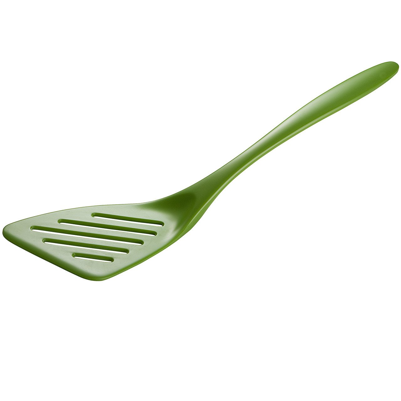 Hutzler 12.5 Inch Melamine Angled Slotted Turner Spatula - 9 Colors - Picture 5 of 10