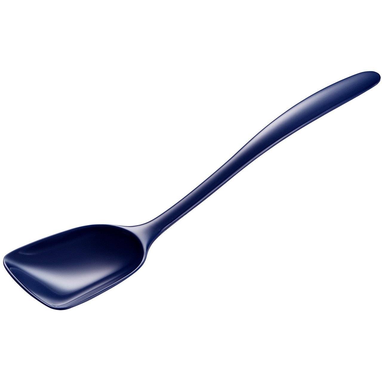 Gourmac 11" Flat-Front Melamine Spoon, BPA-Free Heat Resistant Serving Spoon