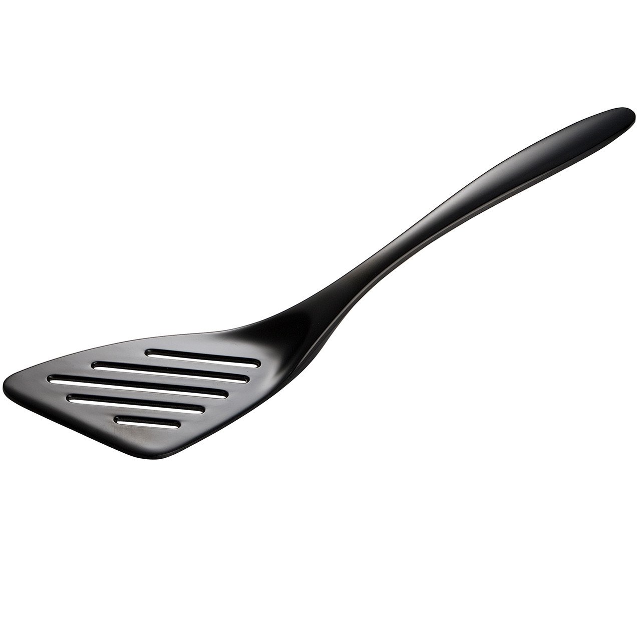 Hutzler 12.5 Inch Melamine Angled Slotted Turner Spatula - 9 Colors - Picture 2 of 10