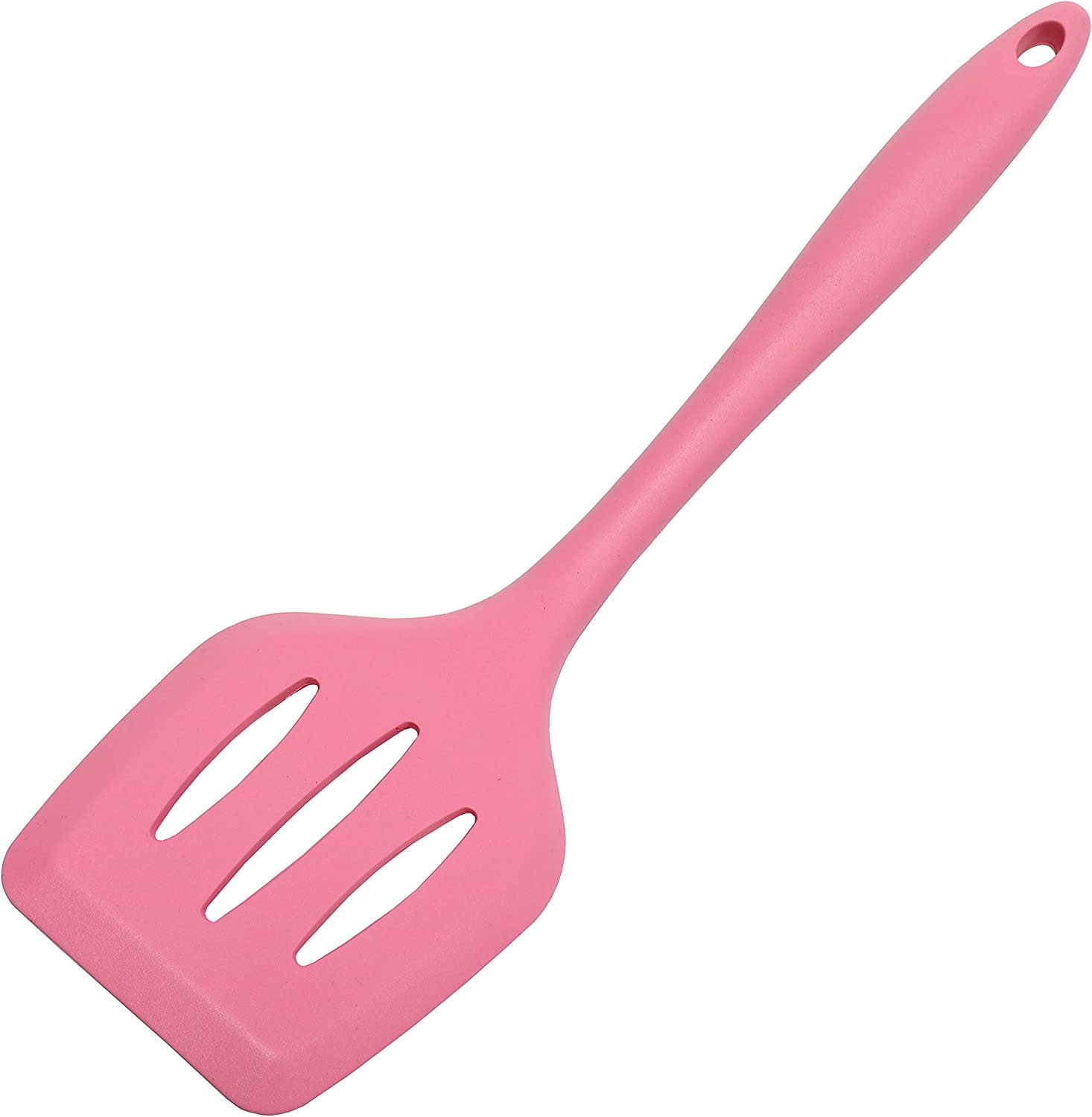 Chef Craft 12" Heat Resistant Silicone Slotted Turner Spatula - 10 Color Options