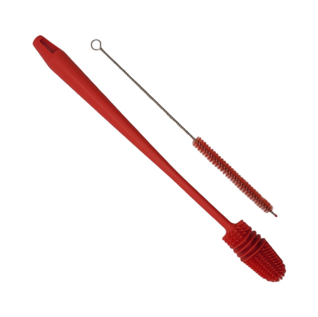 Juego de cepillos de limpieza de paja y botellas altas reutilizables para beber/deportivas de 13" de largo - Imagen 16 de 16