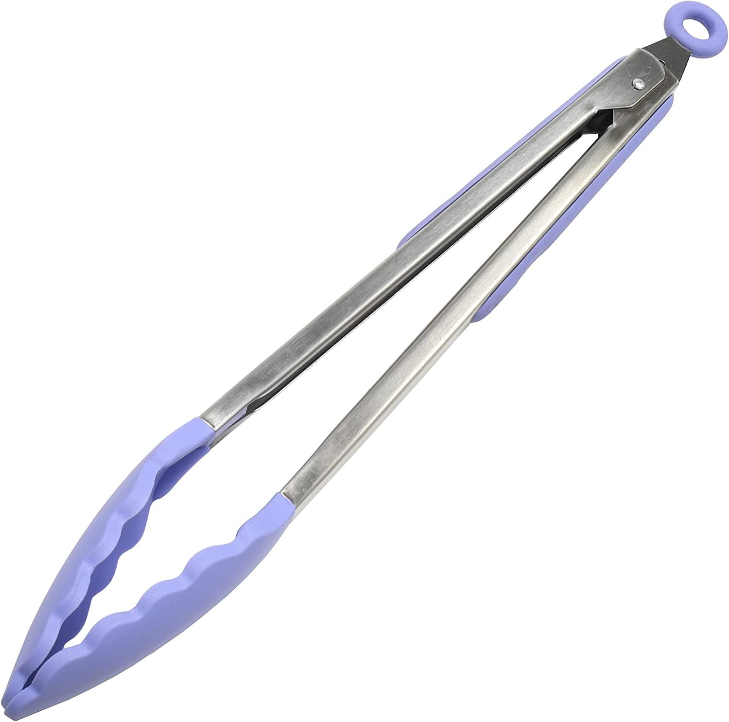 Chef Craft 12-Inch Premium Silicone Tongs – 8 Color Options