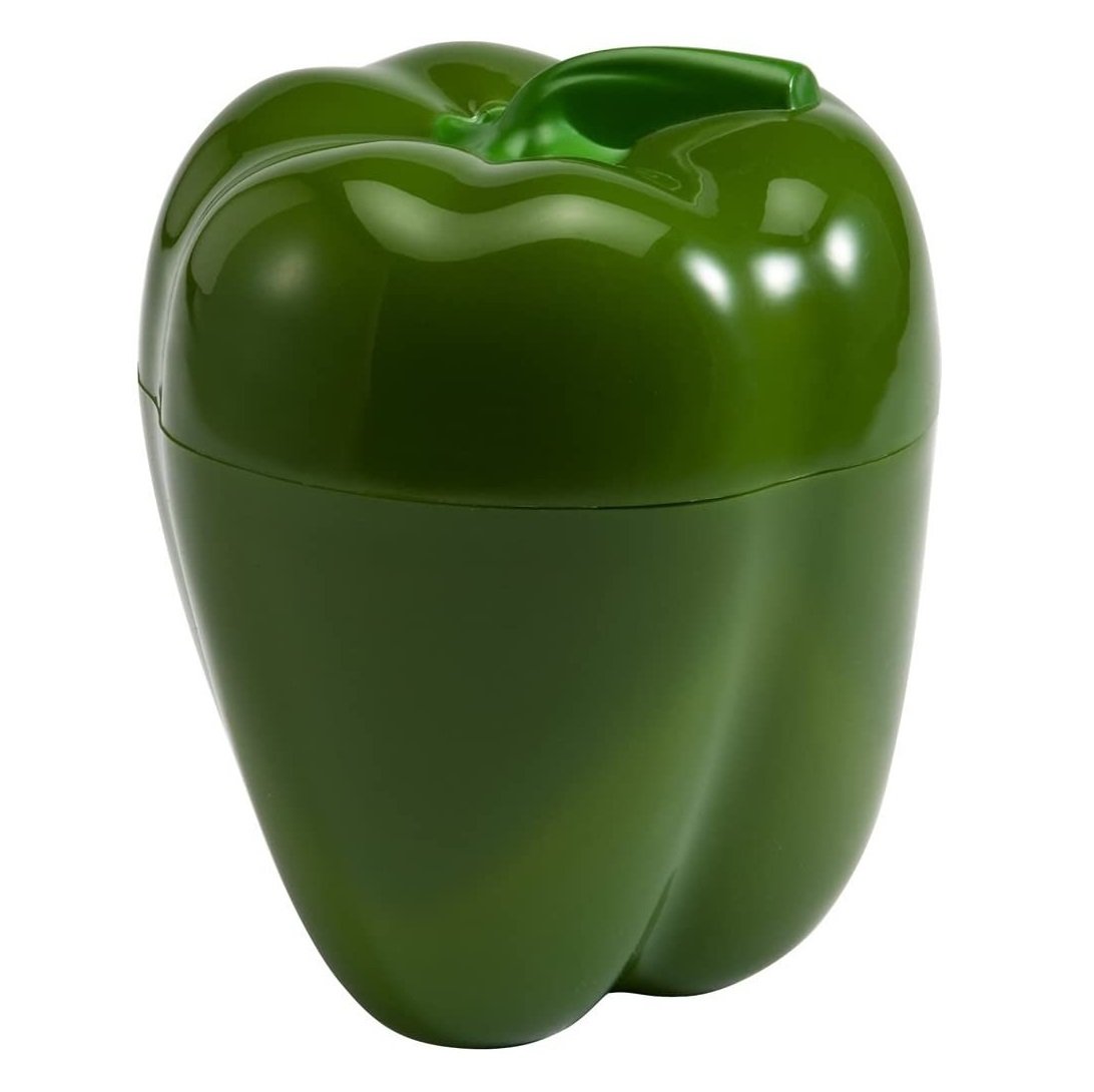 Hutzler Pepper Saver Keeper Storage Container - Keeps Fresh Longer - 4 Colors