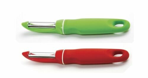 Norpro Grip-EZ Stainless Steel Blade Swivel Fruit & Veggie Peeler - Red or Green - Picture 9 of 9