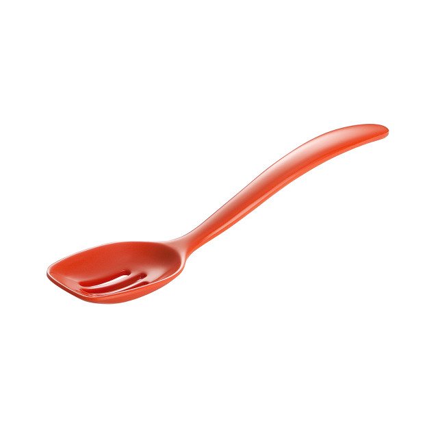 Gourmac 7.5" Melamine Mini Slotted Spoon - 9 Color Choices