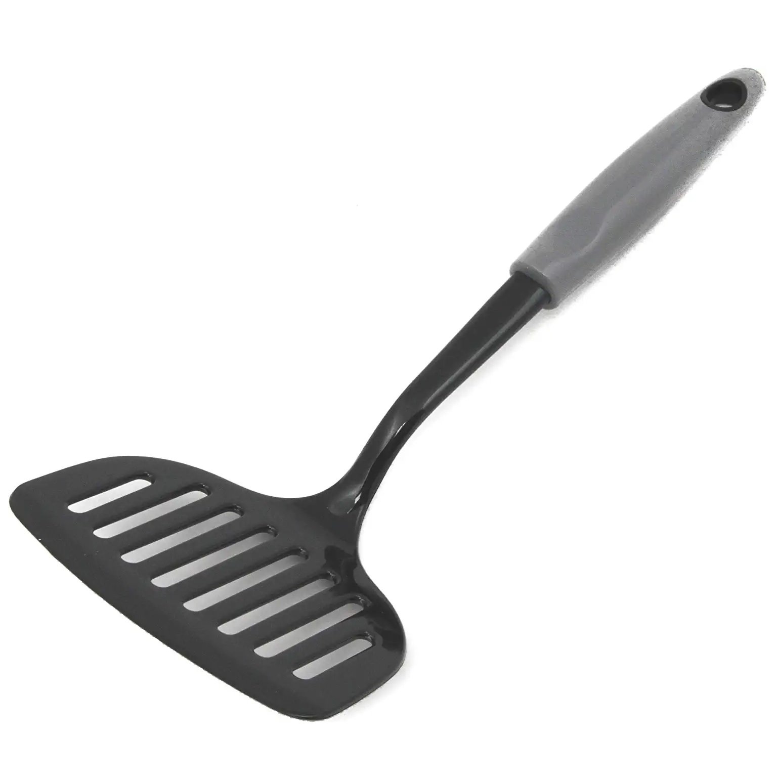 Chef Craft 12" Select Nylon Jumbo Wide Slotted Turner Spatula - Red or Grey - Picture 8 of 9