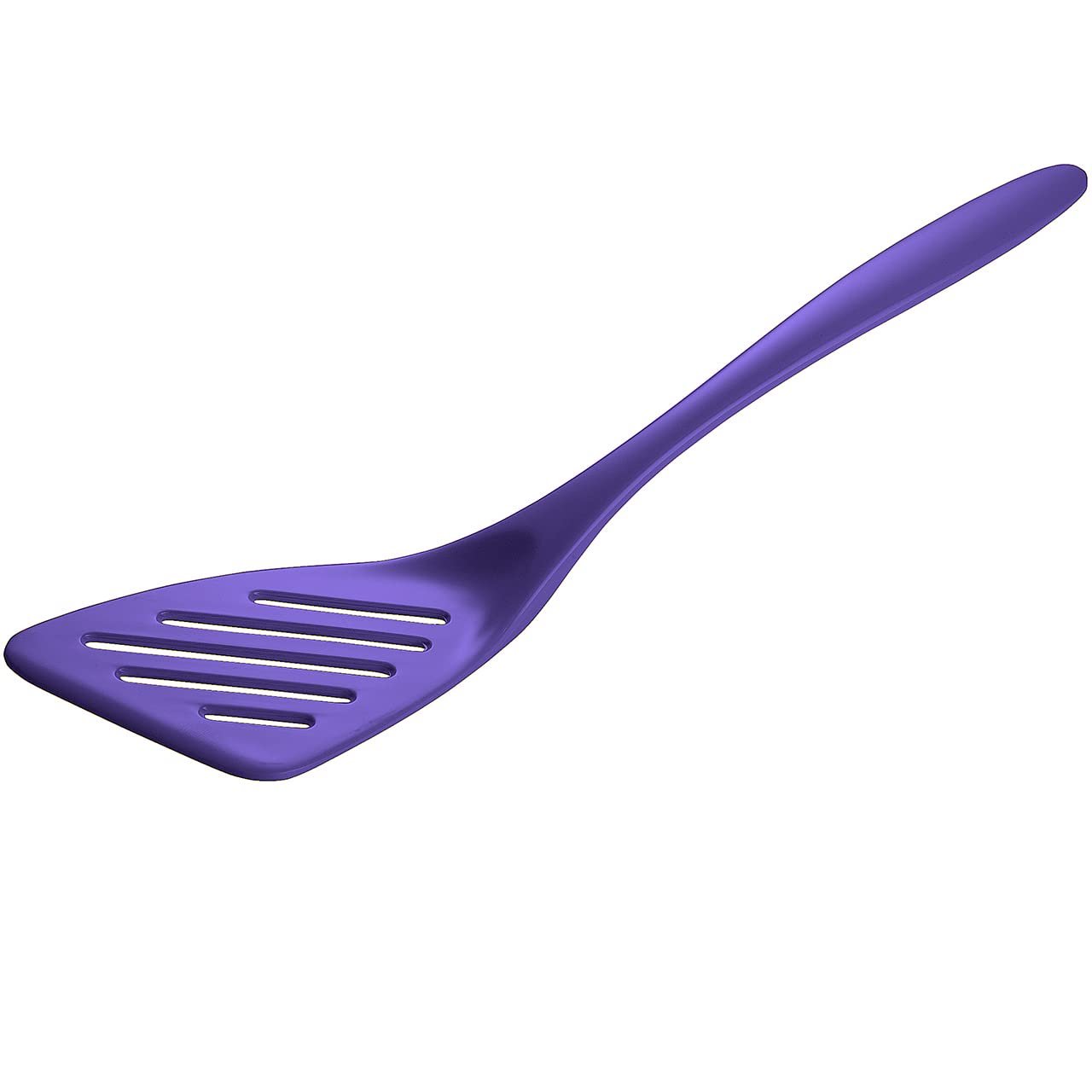 Hutzler 12.5 Inch Melamine Angled Slotted Turner Spatula - 9 Colors - Picture 9 of 10