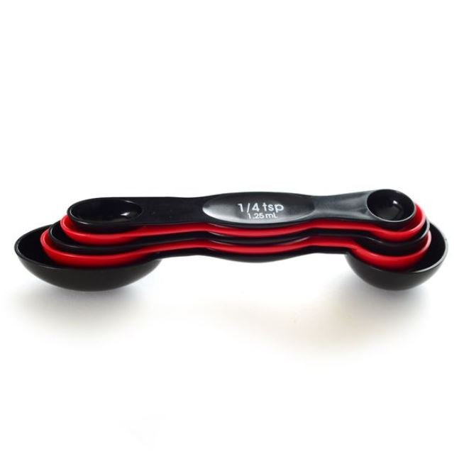 Norpro 5 pc Magnet Nesting Measuring Spoon Set - Dishwasher Safe Kitchen Baking - Picture 7 of 8