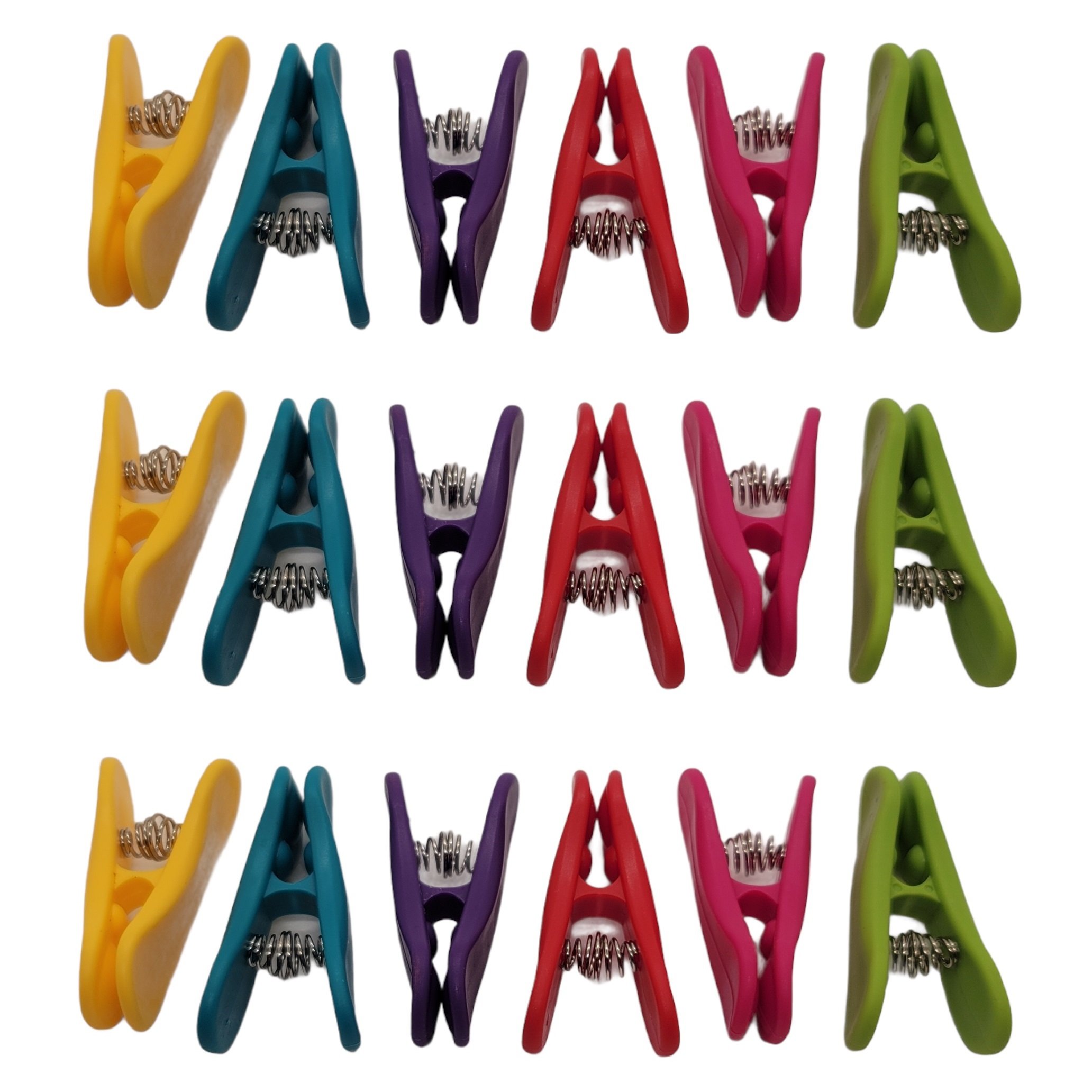 Handy Housewares 6-Piece Colorful Multi-Purpose Bag Clip Set - Great for... - Picture 7 of 7