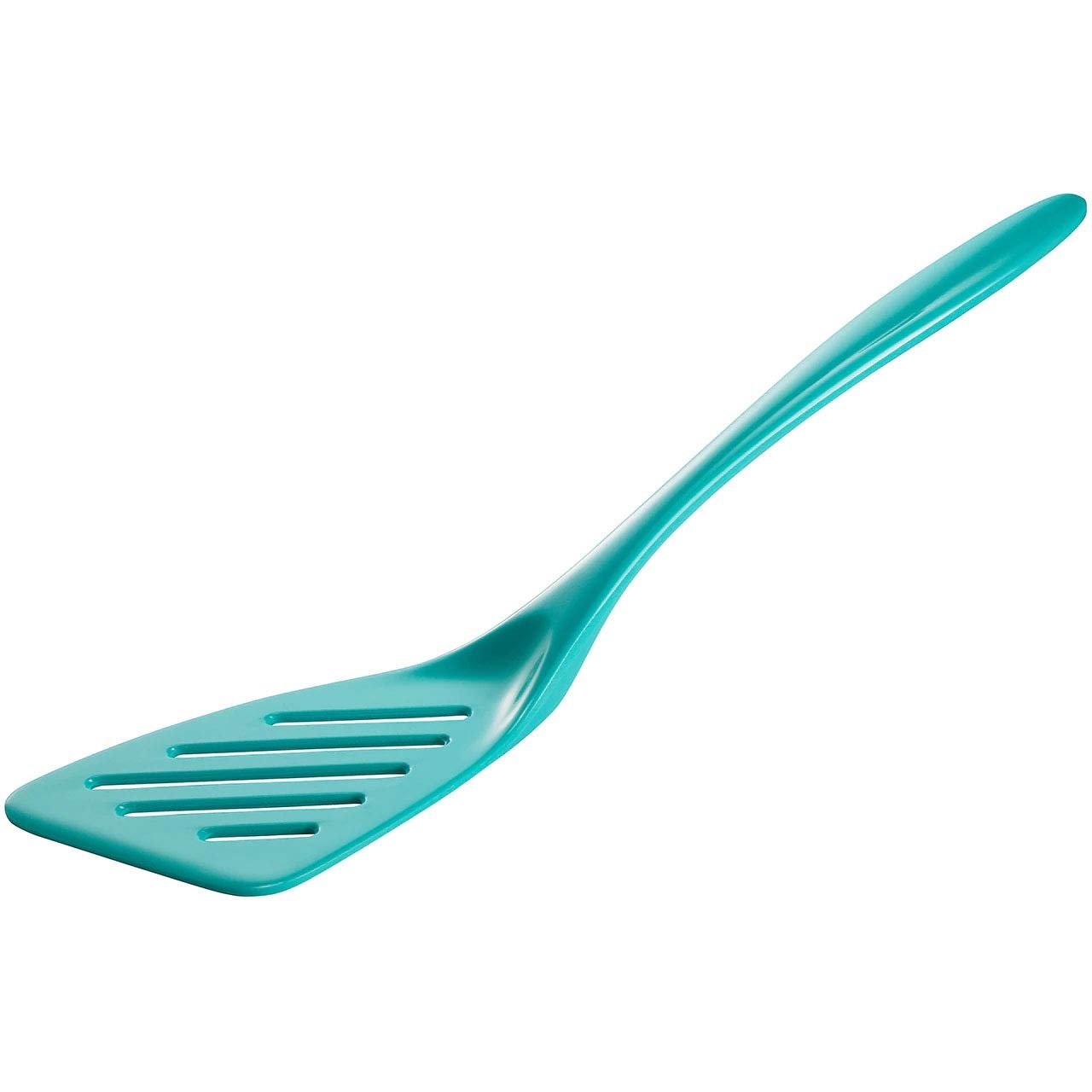 Hutzler 12.5 Inch Melamine Angled Slotted Turner Spatula - 9 Colors - Picture 8 of 10