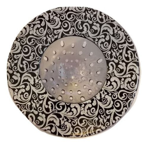 5,25 Zoll dekoratives Designermuster Küche Spüle Sieb Lebensmittelfalle - 6 Stile! - Bild 13 von 18