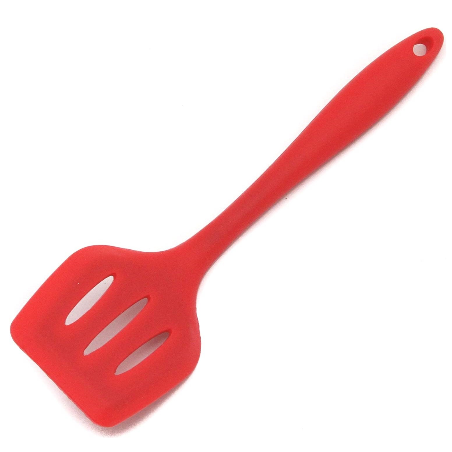 Chef Craft 12" Heat Resistant Silicone Slotted Turner Spatula - 10 Color Options