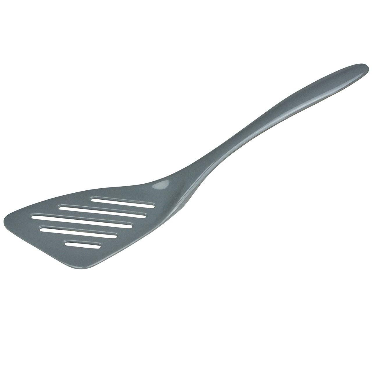 Hutzler 12.5 Inch Melamine Angled Slotted Turner Spatula - 9 Colors - Picture 4 of 10