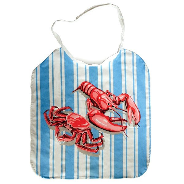 Norpro Adjustable Crab / Lobster Seafood Bibs 2 pk - Washable