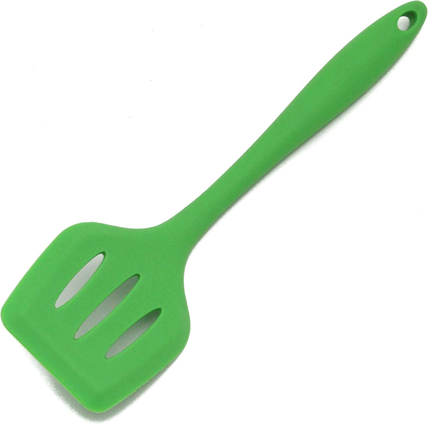 Chef Craft 12" Heat Resistant Silicone Slotted Turner Spatula - 10 Color Options