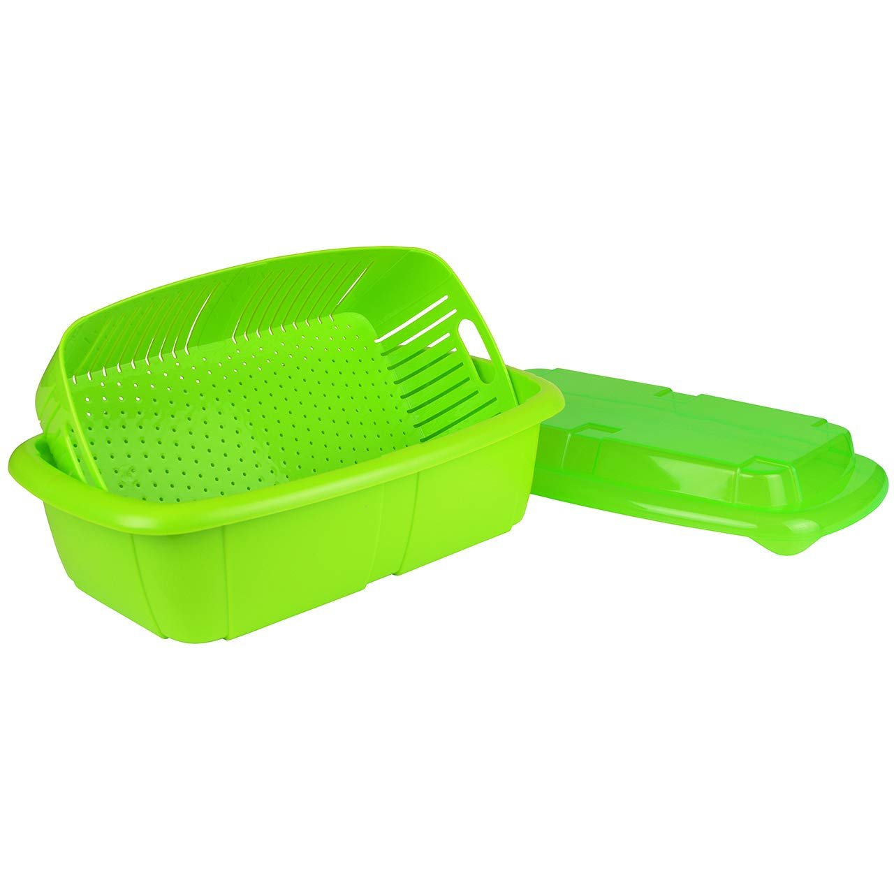 Hutzler 3-in-1 Fruit Saver Basket, Colander and Container, 2 Quarts